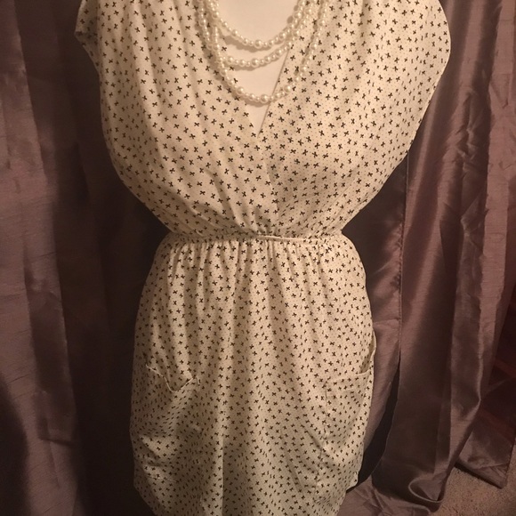 Paisley & Ivy Sleeveless Bow Tie Dress Size Large - Picture 2 of 8